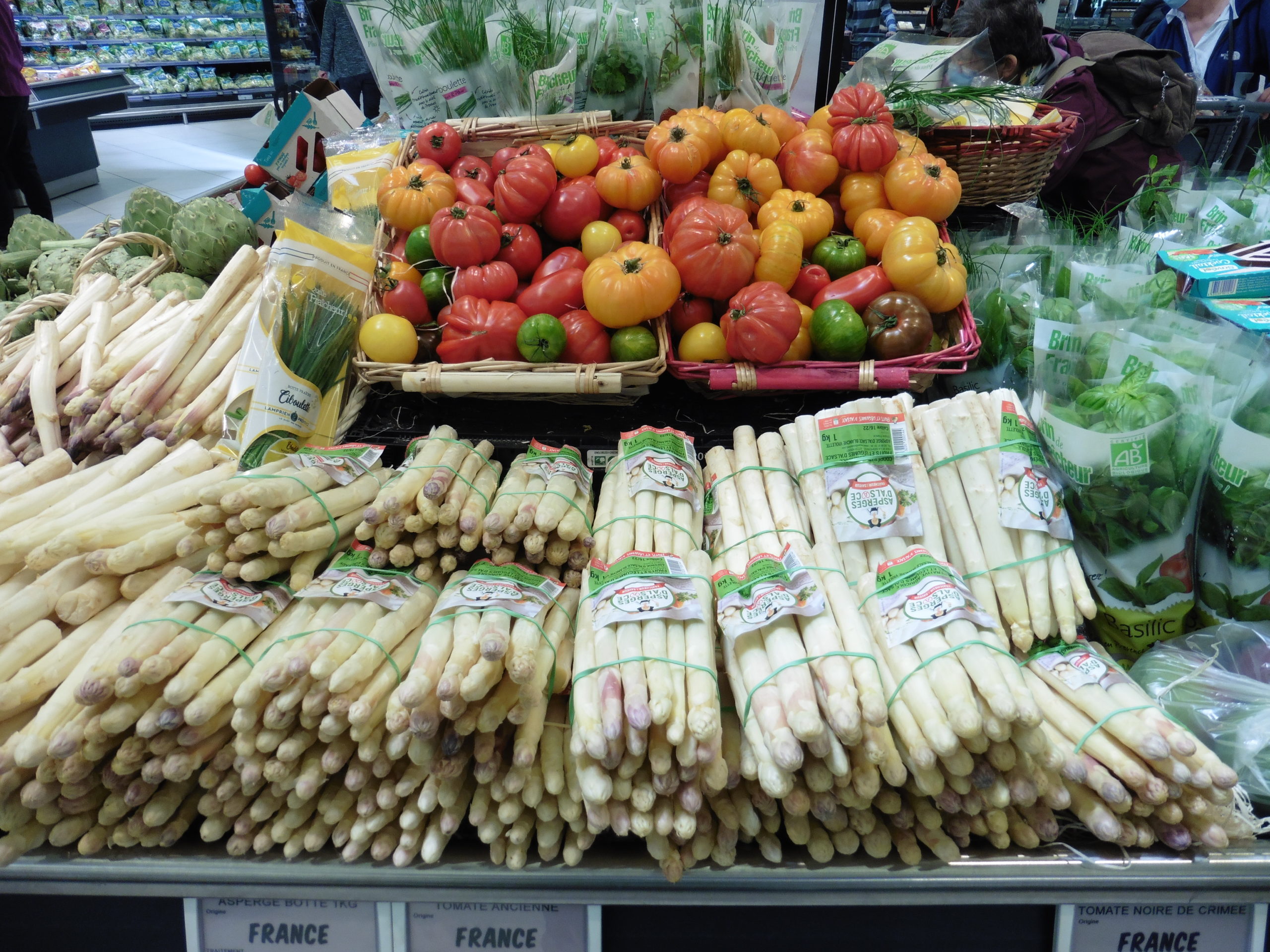 E-Leclerc Belfort légumes marché